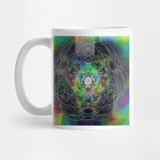 Psyche - Psychedelic Digital Abstract Mug